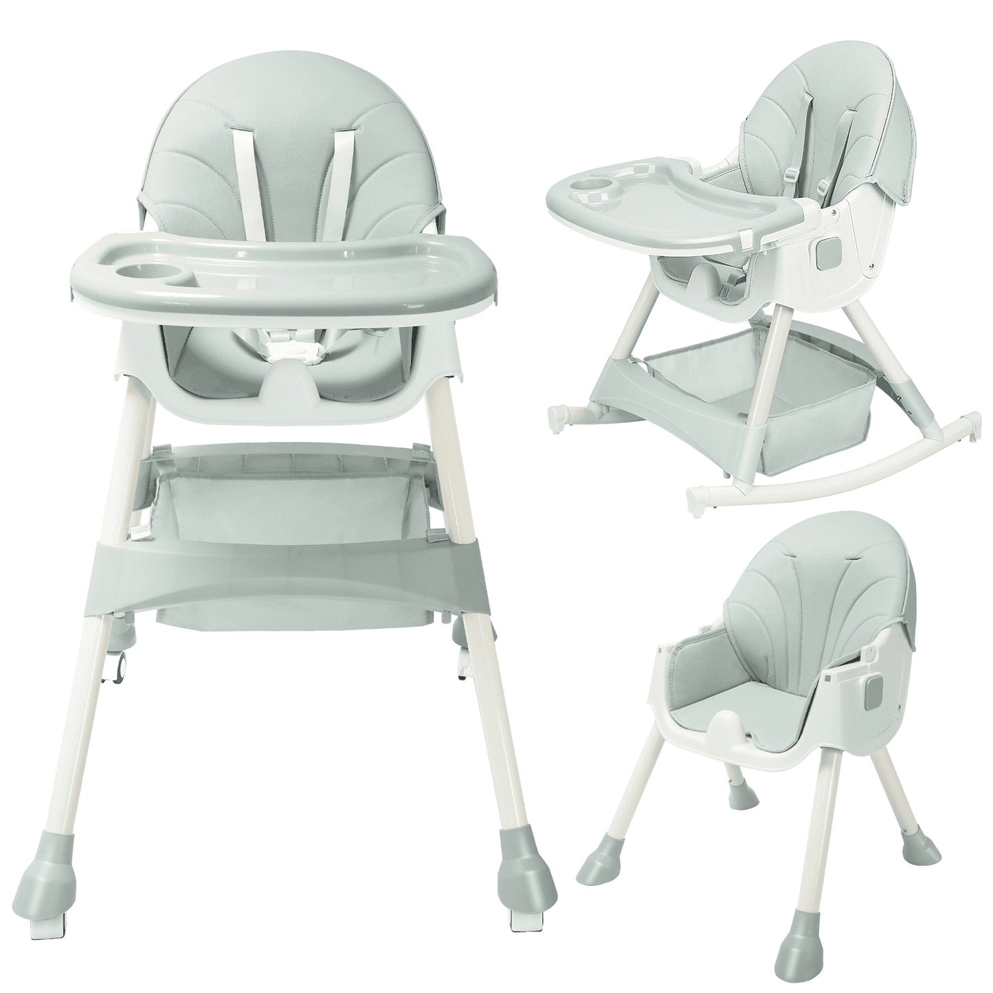 HARPPA 4-in-1 Convertible High Chair for Babies and Toddlers